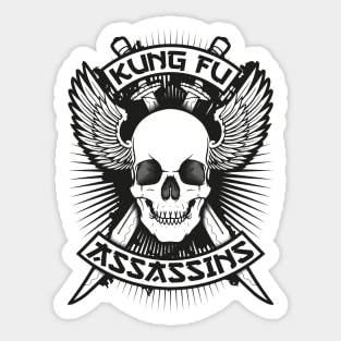 Kung Fu Assassins Sticker